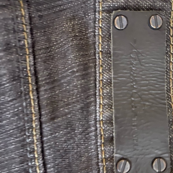 Kenneth‎ Cole New York Black Denim Jeans size 27” - Picture 5 of 13